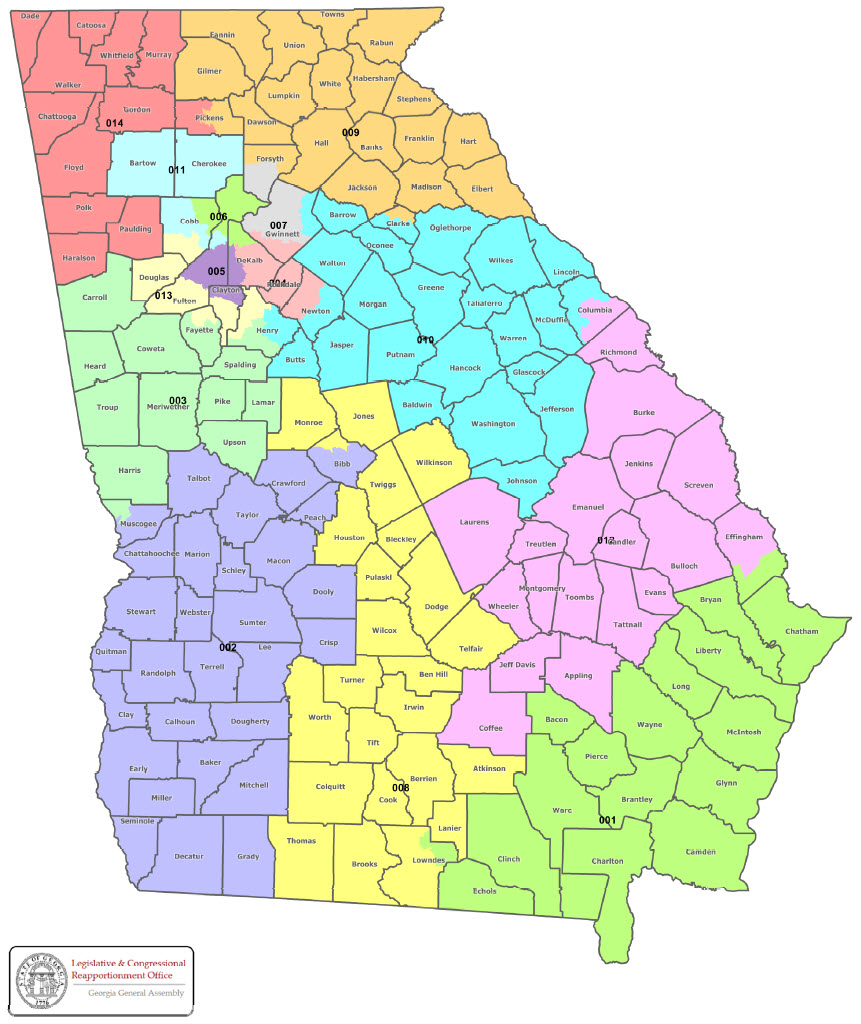 Georgia Congressional Districts 2012